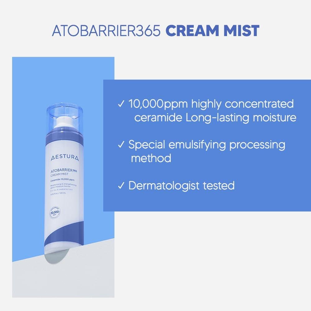 [Aestura] Atobarrier 365 Cream Mist 120ml - KuteSkin