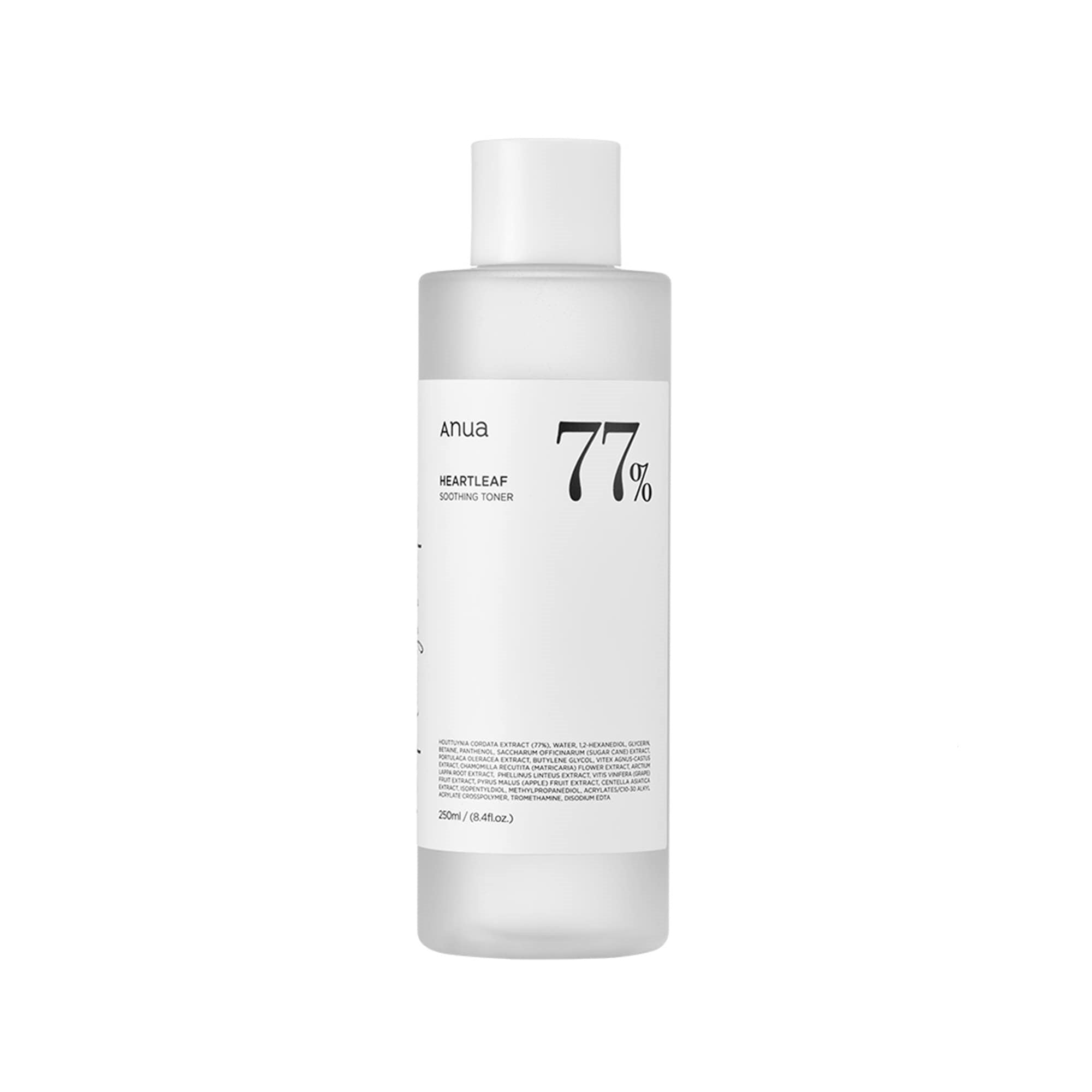 [Anua] Heartleaf 77% Soothing Toner 250ml - KuteSkin