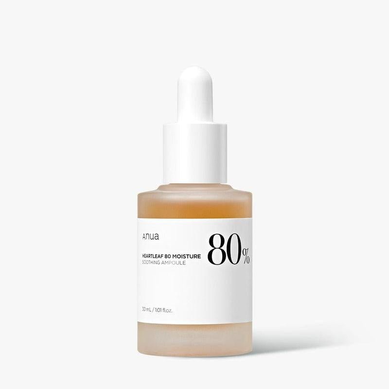 [Anua] HEARTLEAF 80% MOISTURE SOOTHING AMPOULE 30ml - KuteSkin
