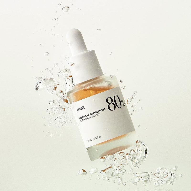 [Anua] HEARTLEAF 80% MOISTURE SOOTHING AMPOULE 30ml - KuteSkin