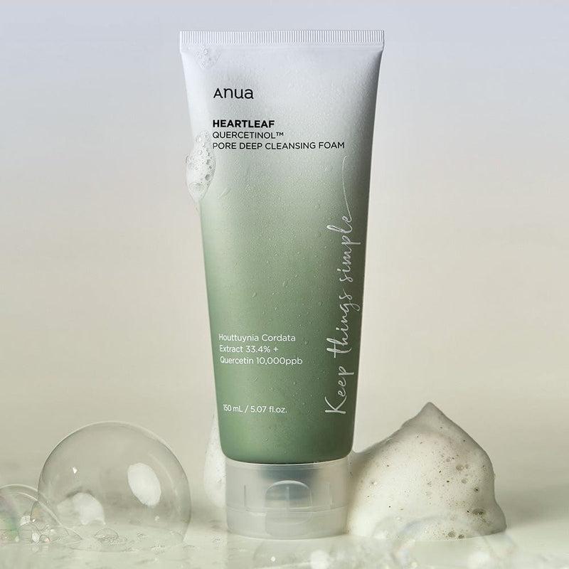 [Anua] HEARTLEAF QUERCETINOL PORE DEEP CLEANSING FOAM 150ML - KuteSkin