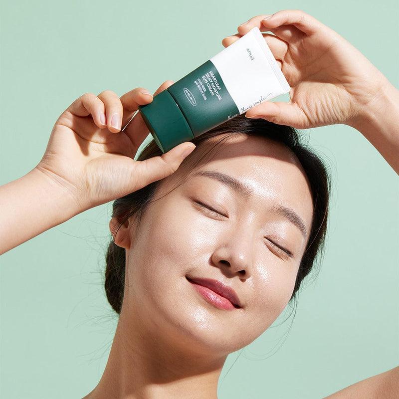[Anua] HEARTLEAF SILKY MOISTURE SUNSCREEN 50ml - KuteSkin
