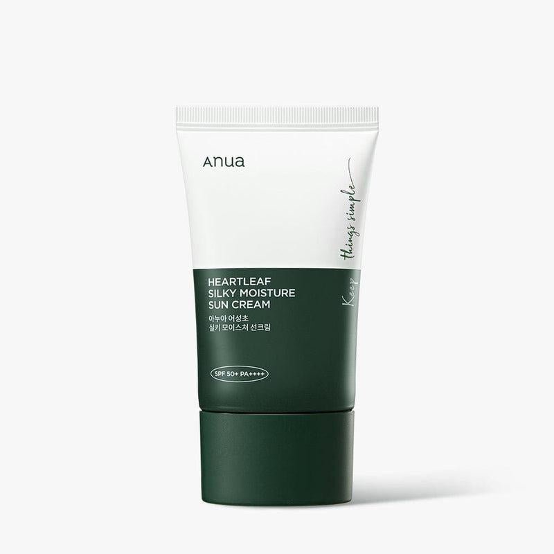 [Anua] HEARTLEAF SILKY MOISTURE SUNSCREEN 50ml - KuteSkin