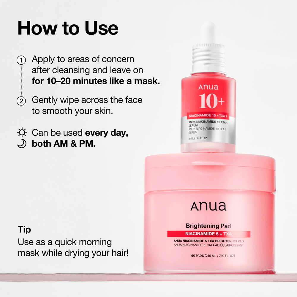 [Anua] Niacinamide 5 Txa Brightening Pad 210ml 60ea - KuteSkin