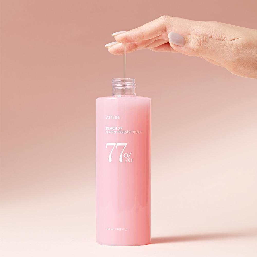 [Anua] PEACH 77 NIACIN ESSENCE TONER 250ml - KuteSkin