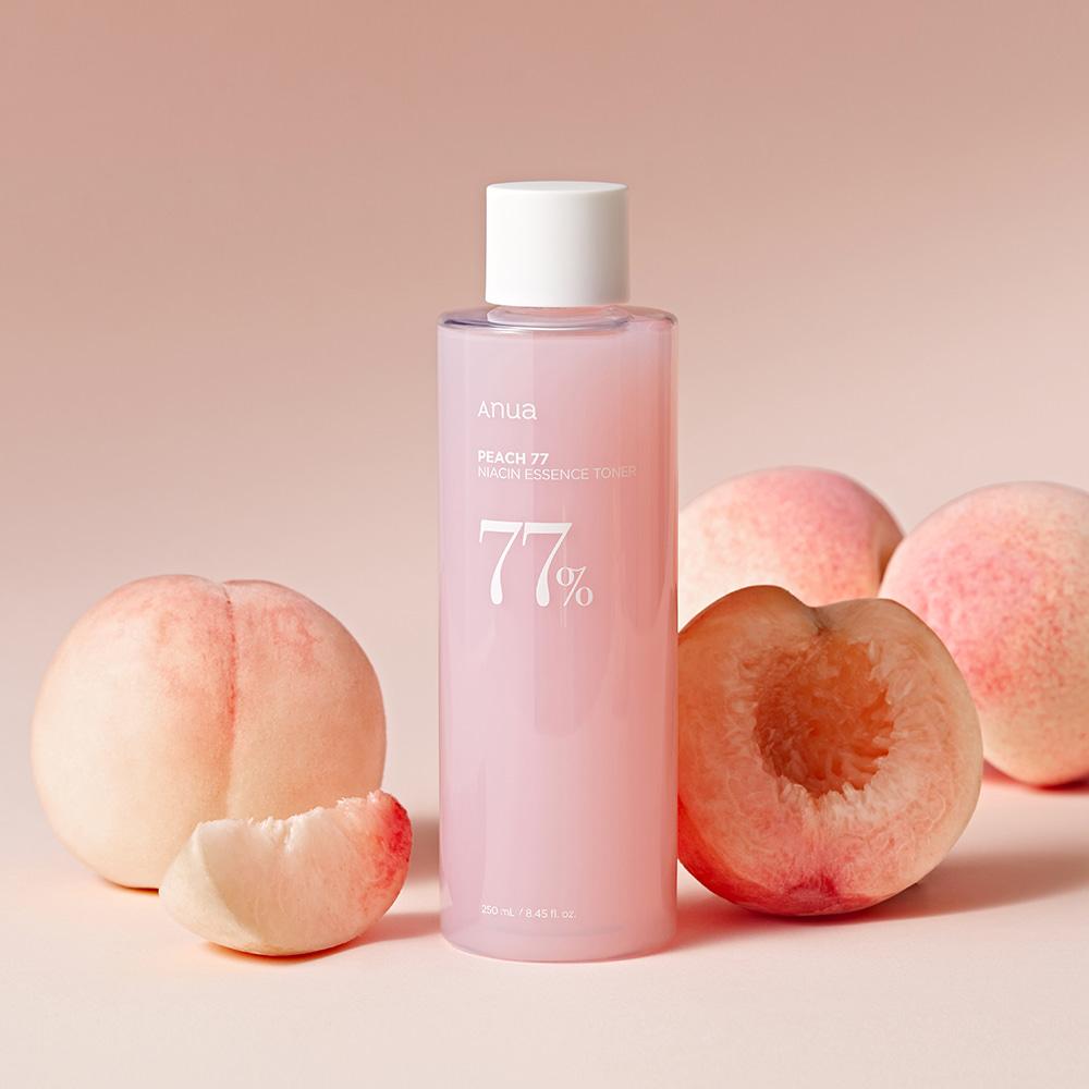 [Anua] PEACH 77 NIACIN ESSENCE TONER 250ml - KuteSkin