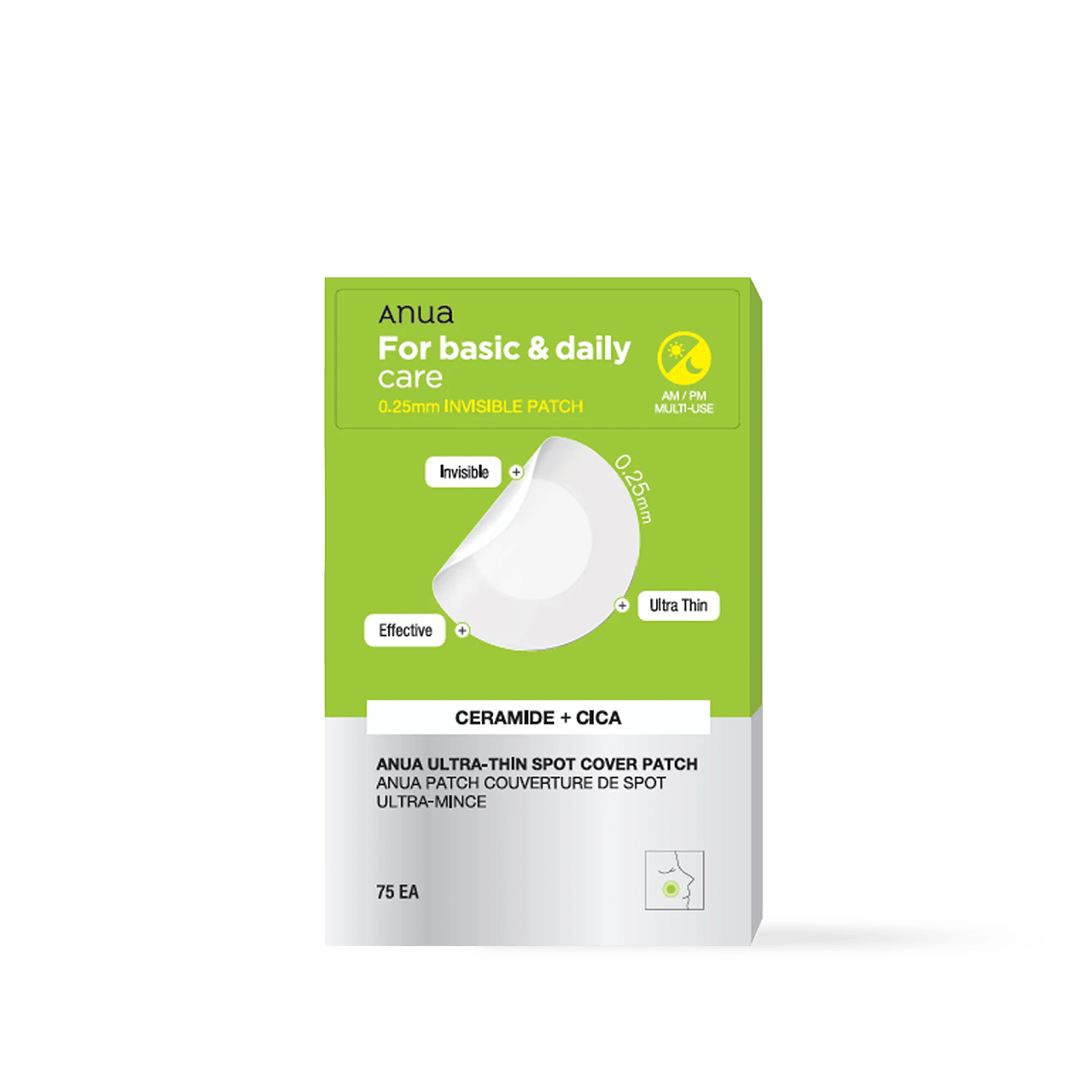 [Anua] Ultra Thin Spot Cover Patch 75ea - KuteSkin
