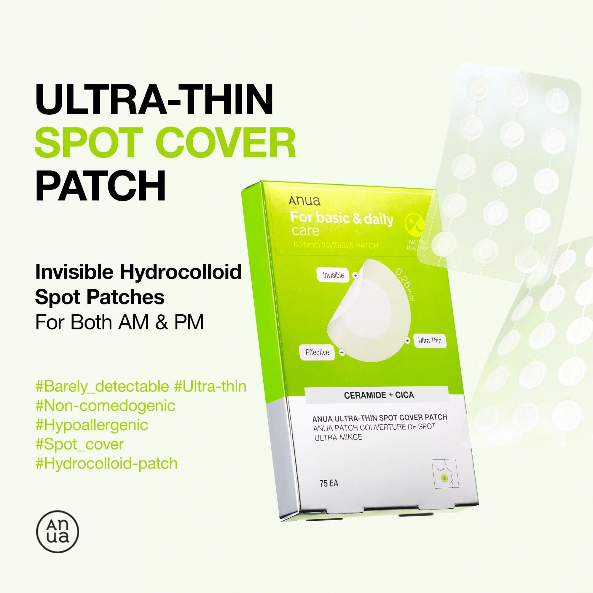 [Anua] Ultra Thin Spot Cover Patch 75ea - KuteSkin