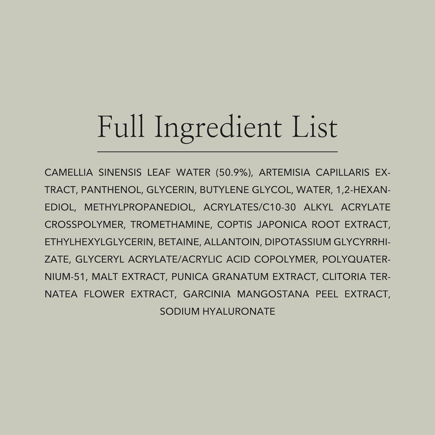 [BeautyOfJoseon] Calming Serum : Green tea + Panthenol 30ml - KuteSkin