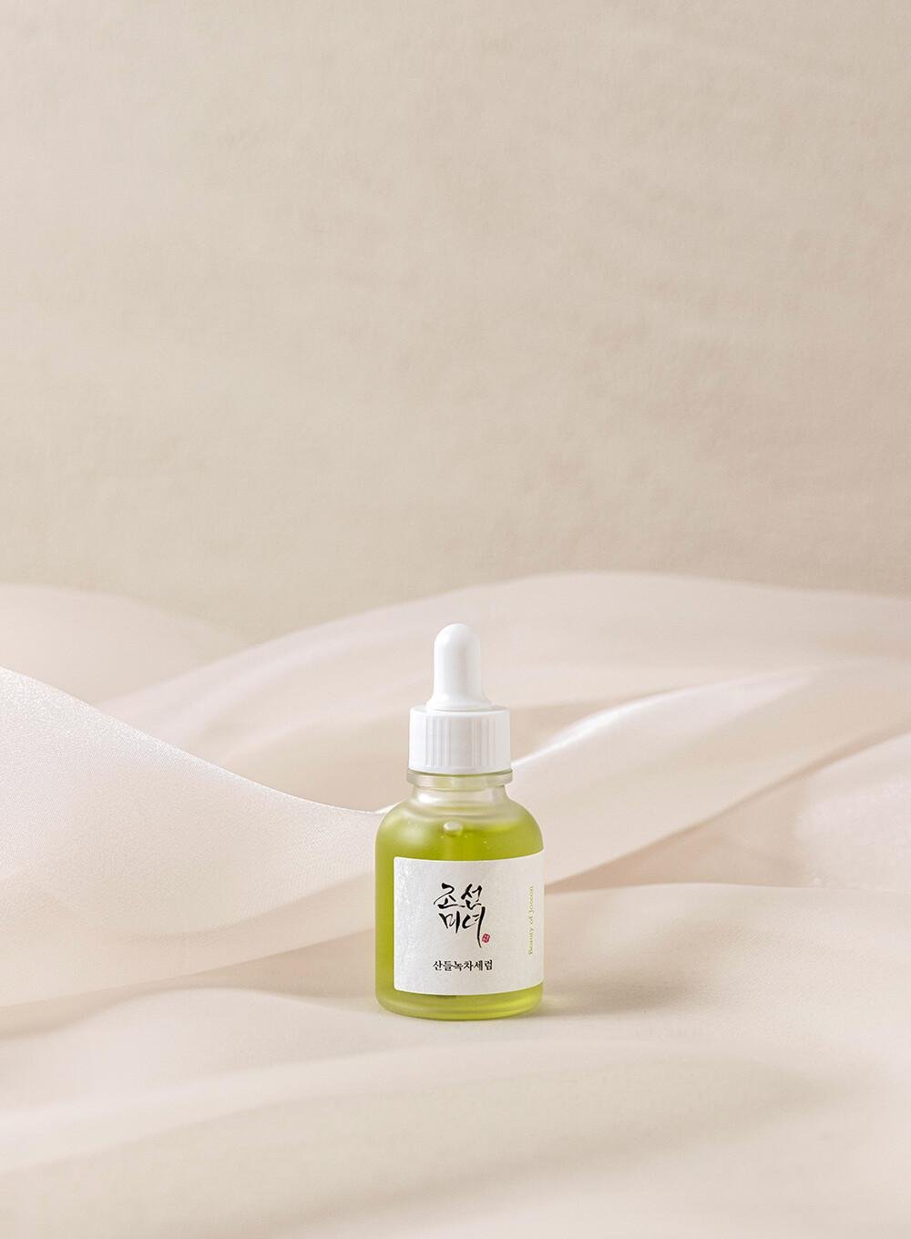 [BeautyOfJoseon] Calming Serum : Green tea + Panthenol 30ml - KuteSkin