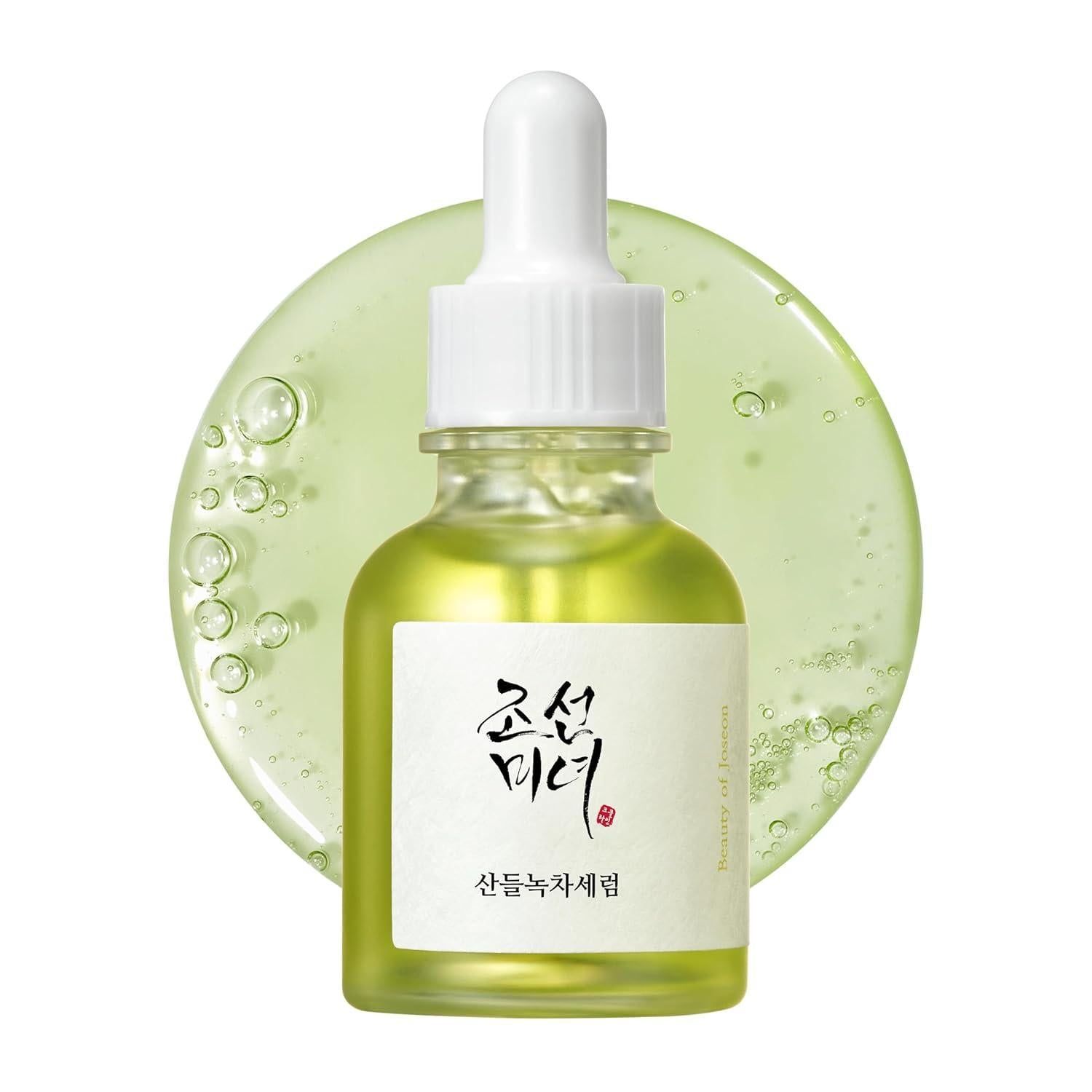 [BeautyOfJoseon] Calming Serum : Green tea + Panthenol 30ml - KuteSkin