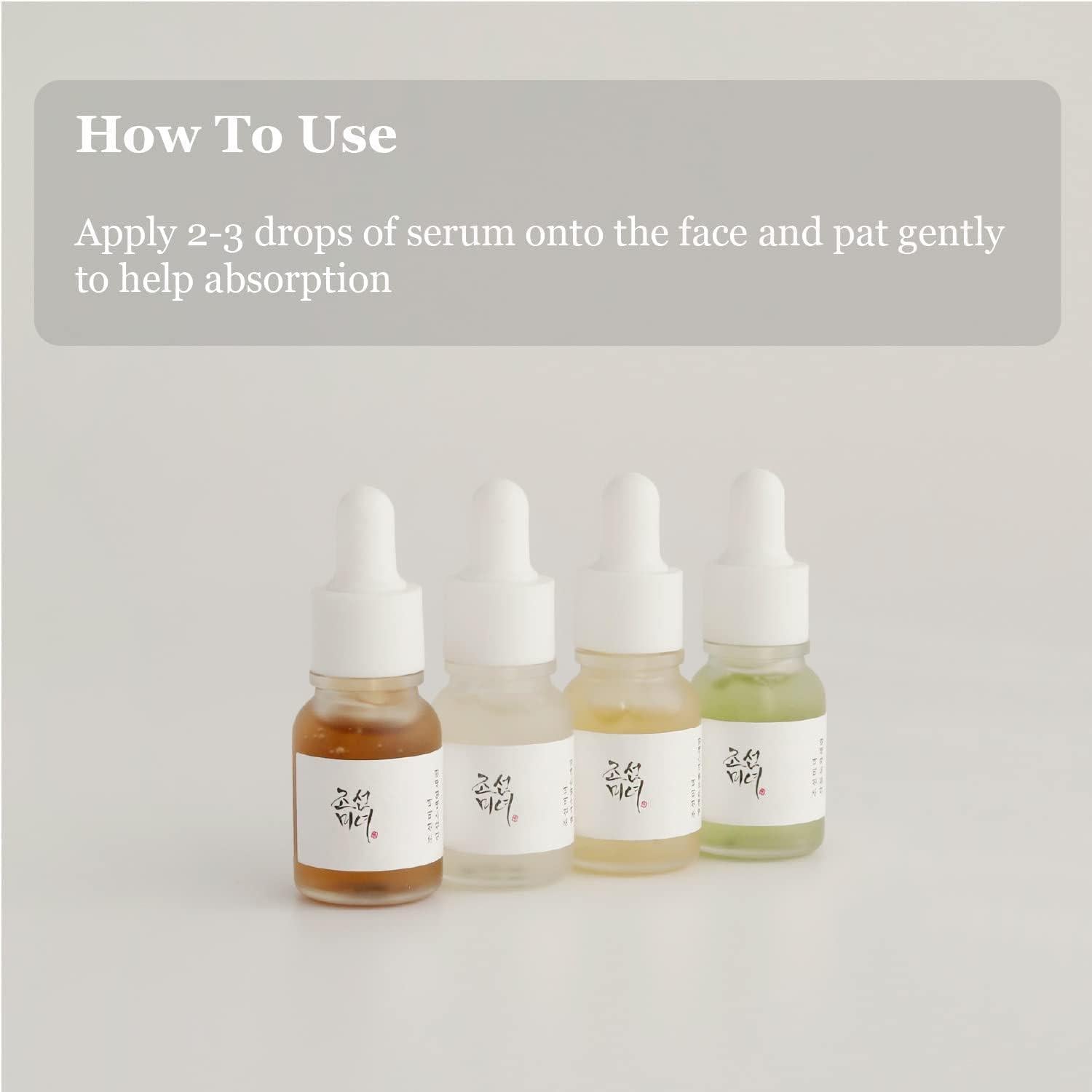 [BeautyOfJoseon] Hanbang Serum Discovery Kit (10ml*4ea) - KuteSkin
