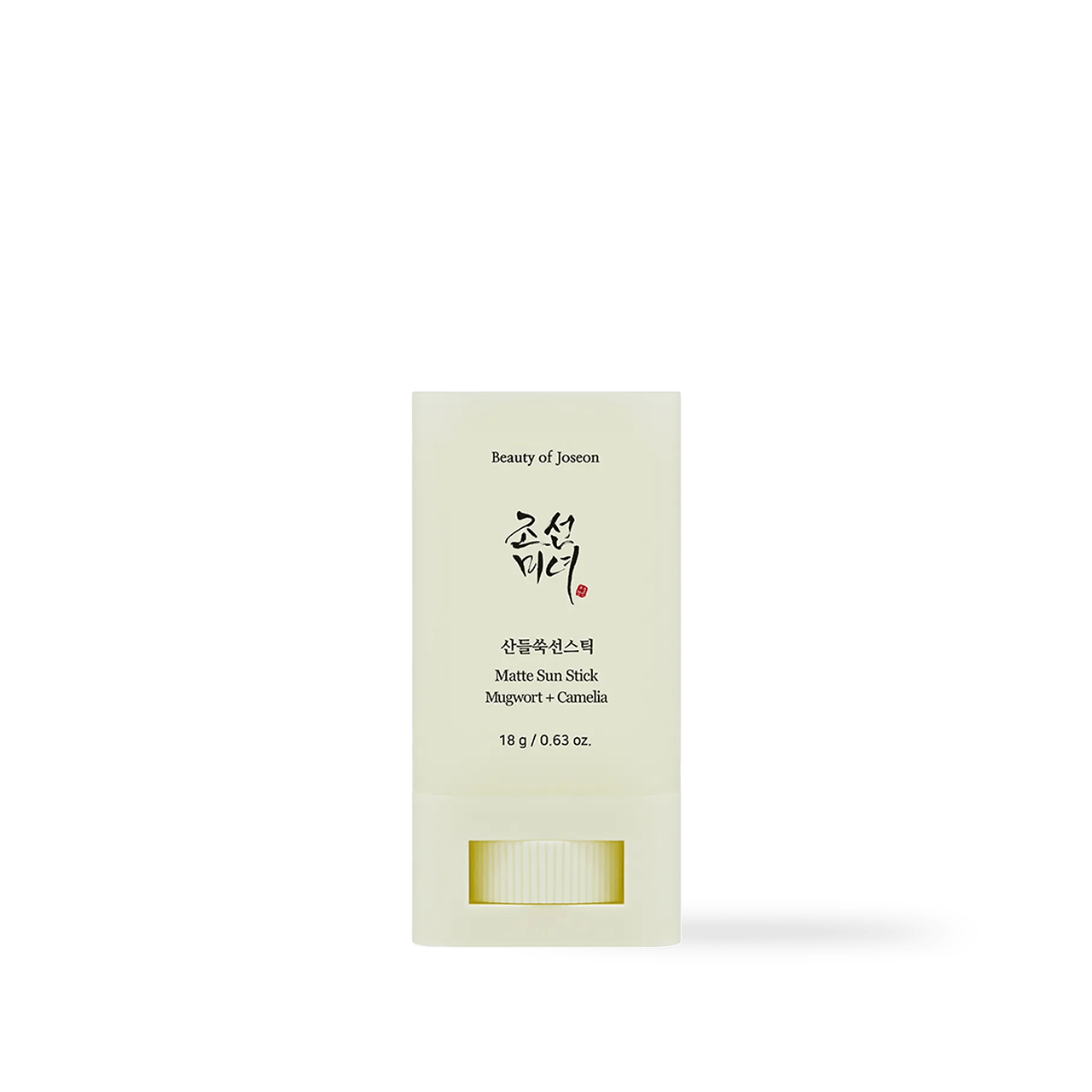 [BeautyOfJoseon] Matte Sun Stick : Mugwort + Camelia 18g - KuteSkin