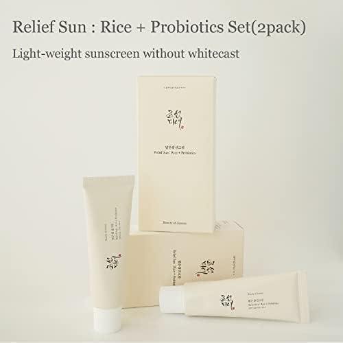 [BeautyOfJoseon] Relief Sun : Rice + Probiotics 50ml - KuteSkin