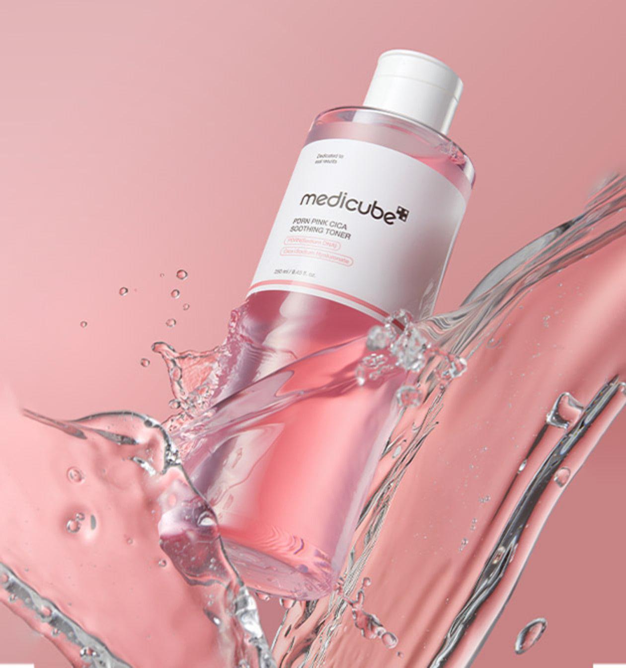 [Medicube] PDRN Pink Cica Soothing Toner 250ml - KuteSkin