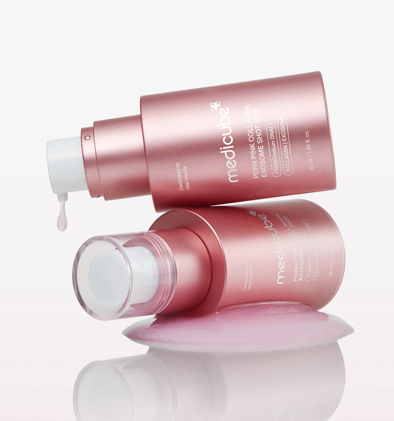 [Medicube] PDRN Pink Collagen exosome shot ampoule 2000 30ml - KuteSkin
