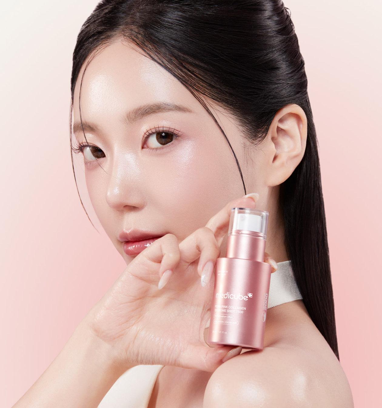[Medicube] PDRN Pink Collagen exosome shot ampoule 2000 30ml - KuteSkin
