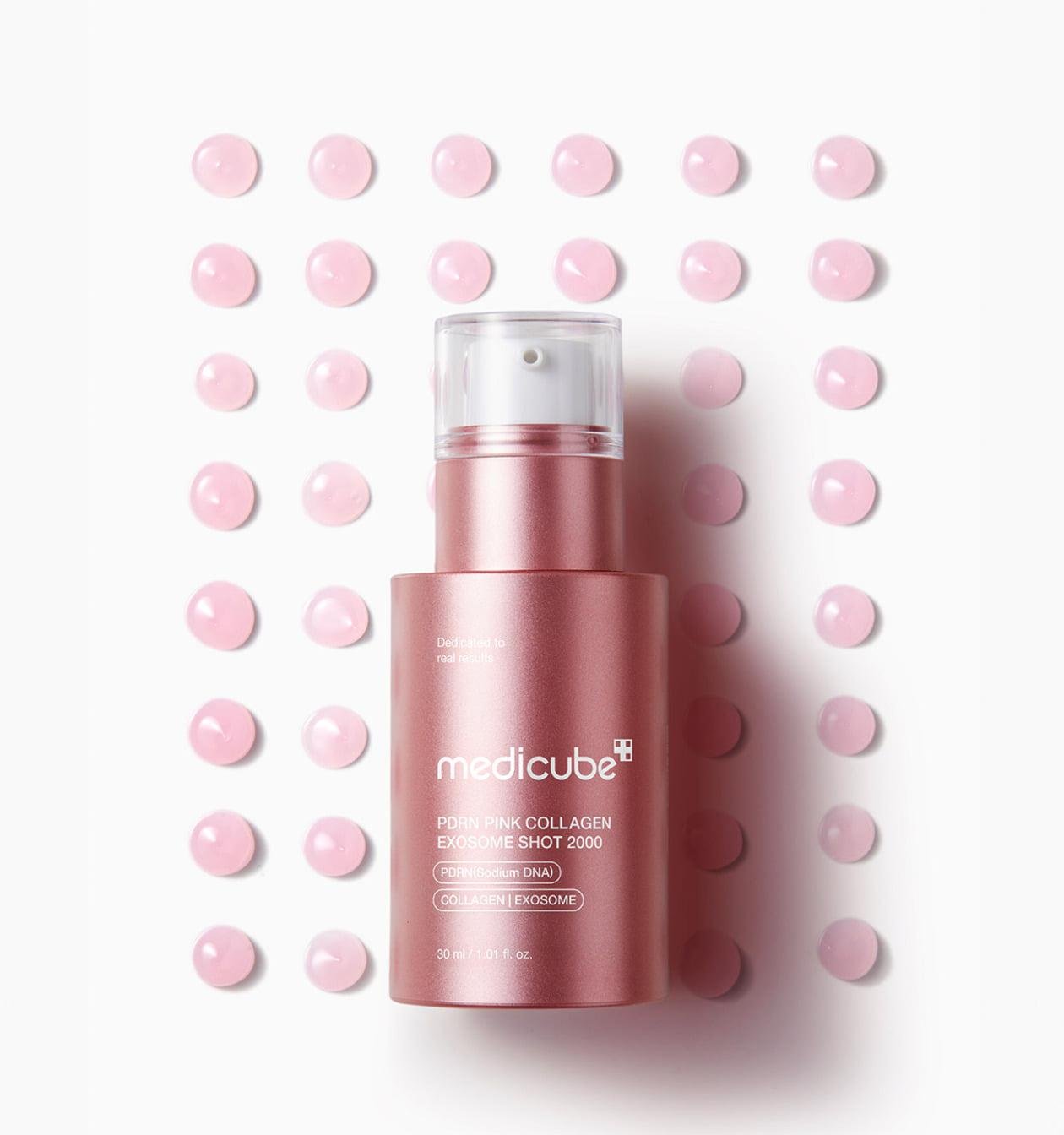 [Medicube] PDRN Pink Collagen exosome shot ampoule 2000 30ml - KuteSkin